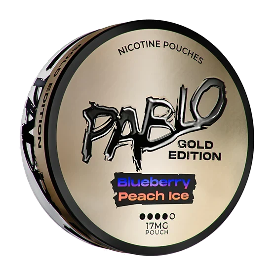 Pablo Gold Edition Blueberry Peach Ice