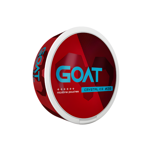 Detail close-up of a red circular container featuring label text, smooth surface, and a transparent background.